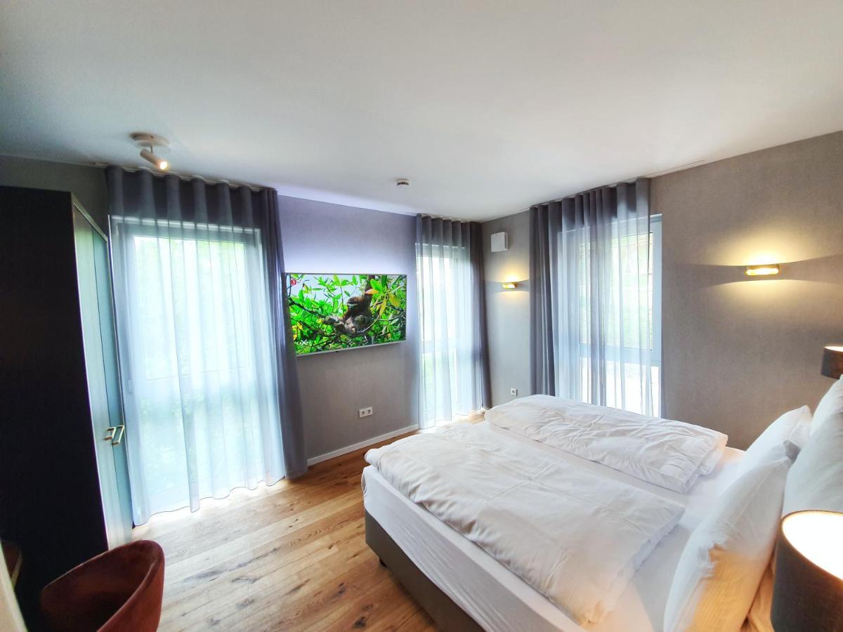 Erasmus Lodge - Ferienwohnungen Zum Wohlfuehlen Trassem Exterior foto